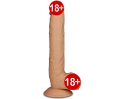 King Sized 26 Cm Özel Seri Kalın Damarlı Realistik Penis
