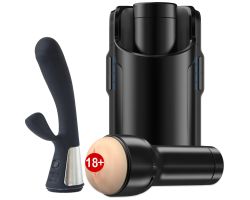 Kiroo Keon & Feel Stroker Ve OhMiBod Fuse İnteraktif Couple Set