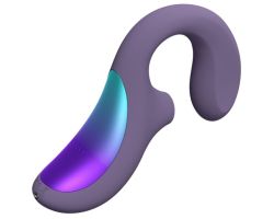 Lelo Enigma Wave Cyber Mor Klitoris Uyarıcı Siyah Vibratör