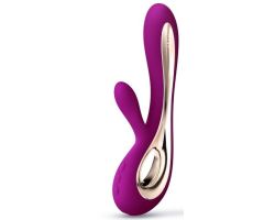 Lelo Soraya 2 Deep Rose Titreşimli G-Bölgesi ve Klitoris Uyarıcı Rabbit Vibratör