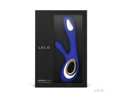 Lelo Soraya Wave Midnight Blue G-Noktası ve Klitoris Uyarıcı Premıum Rabbit Vibratör 