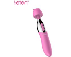 Leten 1+1 Masaj Aleti ve Titreşimli Orgazm Vibratörü