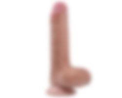 Lovetoy Nature Cock Serisi Özel Çift Katmanlı 18 cm Realistik Penis