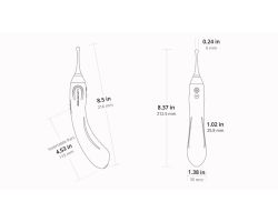 Lovense Hyphy Telefon Uyumlu Çift Taraflı Vibratör