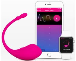 Lovense Lush Mini Vibratör Akıllı Telefon&Saat Uyumlu
