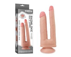 Lovetoy Double Anal ve Vajinal Çift Katmanlı Ultra Yumuşak Realistik Kemerli Penis