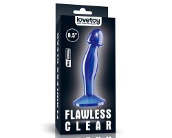 Lovetoy Flawless Clear 16 Cm Mavi Jel Dokulu Prostat Plug	