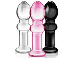 Lovetoy Glass Romance 11 Cm Cam Anal Plug