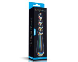 Lovetoy Twilight Gleam Glass Boğumlu Cam Dildo