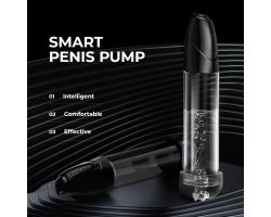 Luv Pomp Şarjlı Akıllı Otomatik Normal ve Mastürbatör Başlıklı Penis Pompası