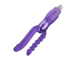 Machine Gun Sex Makinaları İçin Çift Başlı Dildo