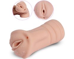 Martha Saklaması Kolay Titreşimli Suni Vajina Mastürbatör