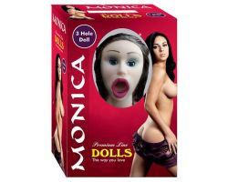 Monica Realistic Bebek Gerçekci 3d Kafa Realikstik Vajinalı Şişme Manken	