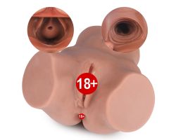 Olivia Full Silikon Anal ve Vajinal Süper Kalça Mastürbatör