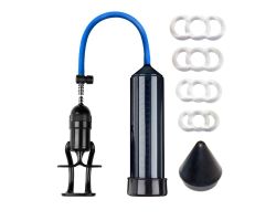 Parmak Kavramalı Güçlü Emiş Mekanizmalı Penis Pompası ve Halka