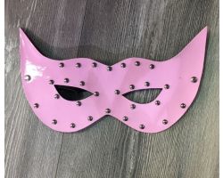 Pembe Deri Göz Maskesi