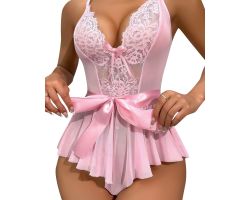 Pembe Fantezi Babydoll
