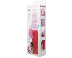 Pretty Love Cute Baby Fil Figürlü Çoklu Klitoris Uyarıcılı Oynar Başlıklı Jel Vibratör