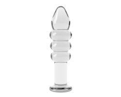 Romance Glass Boğumlu Cam Dildo