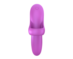 Satisfyer Bold Lover Dark Pink 12 Farklı Titreşim Modlu Parmak Vibratörü