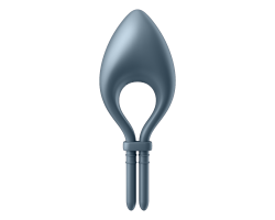 Satisfyer Bullseye Connect Dark Blue App Kontrollü Ayarlanabilir Titreşimli Penis Halkası