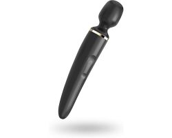 Satisfyer Büyük Boy Siyah 50 Modlu Titreşimli Güçlü Masaj Aleti Vibratör