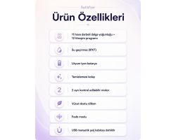 Satisfyer Curvy Trinity 3 Red Emişli Ve Güçlü Titreşimli 2 Motorlu G-Spot Vibratör