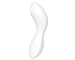 Satisfyer Curvy Trinity 5+ White App Kontrollü Emişli&Titreşimli Vibratör