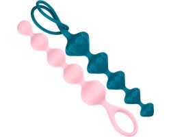 Satisfyer Love Beads Renkli Silikon Anal Toplar