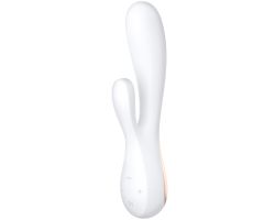 Satisfyer Mono Flex White Telefon Kontrol Rabbit Vibratör	