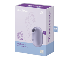 Satisfyer Pro To Go 2 Violet 2 Motorlu Emişli&Titreşimli Vibratör 