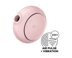 Satisfyer Pro To Go 3 Rose 2 Motorlu Emişli Ve Titreşimli Vibratör 