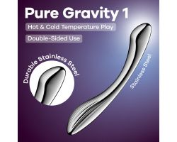 Satisfyer Pure Gravity 1 Çelik Dildo