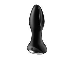 Satisfyer Rotator Plug 2+ Black App Kontrollü Güçlü Titreşim Motorlu Anal Plug