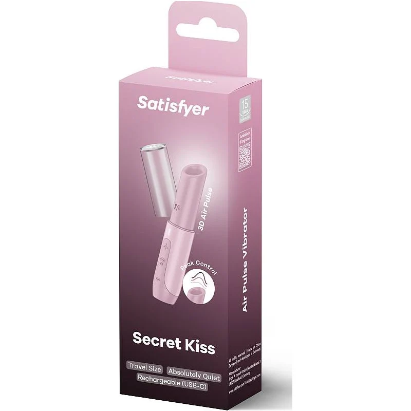 Satisfyer Secret Kiss Peak Control Hava Darbeli Vibratör