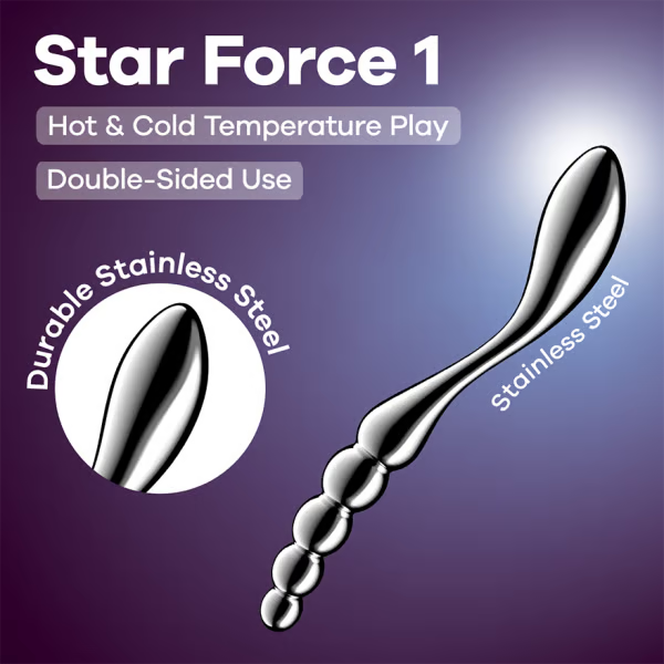 Satisfyer Star Force 1 Çelik Dildo