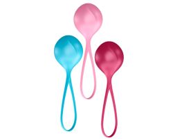 Satisfyer Strengthening Balls Yumuşak Silikon 3 Adet Kegel Egzersiz Top Seti