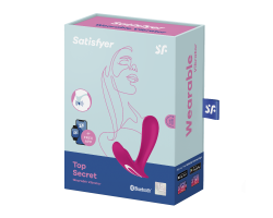 Satisfyer Top Secret Connect App Telefon Kontrollü Giyilebilen Vibratör