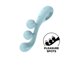 Satisfyer Tri Ball 2 Light Blue 3 Motorlu Güçlü Titreşimli G-spot Vibratör 