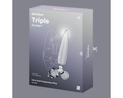 Satisfyer Triple Crystal 1 Cam Plug Dildo
