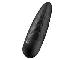 Satisfyer Ultra Power 5 - 12 Fonksiyonlu Titreşimli Şarjlı Siyah Mini Vibratör