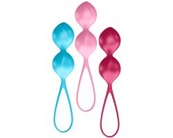 Satisfyer V Balls 3 Adet Yumuşak Dokulu Kegel Egzersiz Top Seti