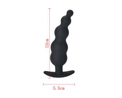 Silikon Boğumlu 12 Cm Anal Plug