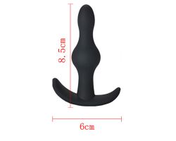 Silikon Boğumlu 8,5 Cm Anal Plug