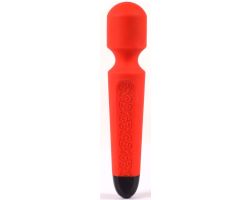 Silikon Güçlü Titreşime Sahip 10 Modlu Magic Wand Masaj Vibratörü