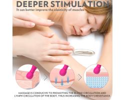 Sparkle Kit 9 Fonksiyonlu Titreşimli Soft Silikon Mor Masaj Vibratörü