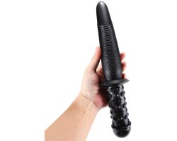 Swort Handle Çift Taraflı Siyah 35 Cm Double Penis