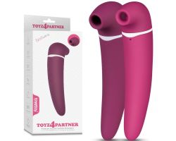 Toyz4Partner Premium Silikon Emiş Sağlayan ve Titreşimli Vibratör