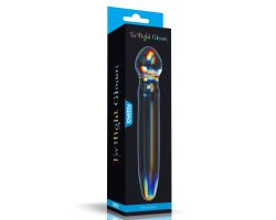 Twilight Gleam Glass Prizma ParıltılıCam Dildo