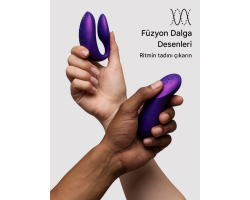 We-Vibe Chorus Pro Vibrant Future Dusk Uygulama ve Uzaktan Kumandalı Çift Vibratörü